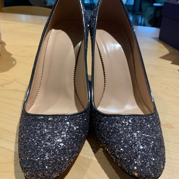 J. Crew glitter heels - Picture 3 of 4